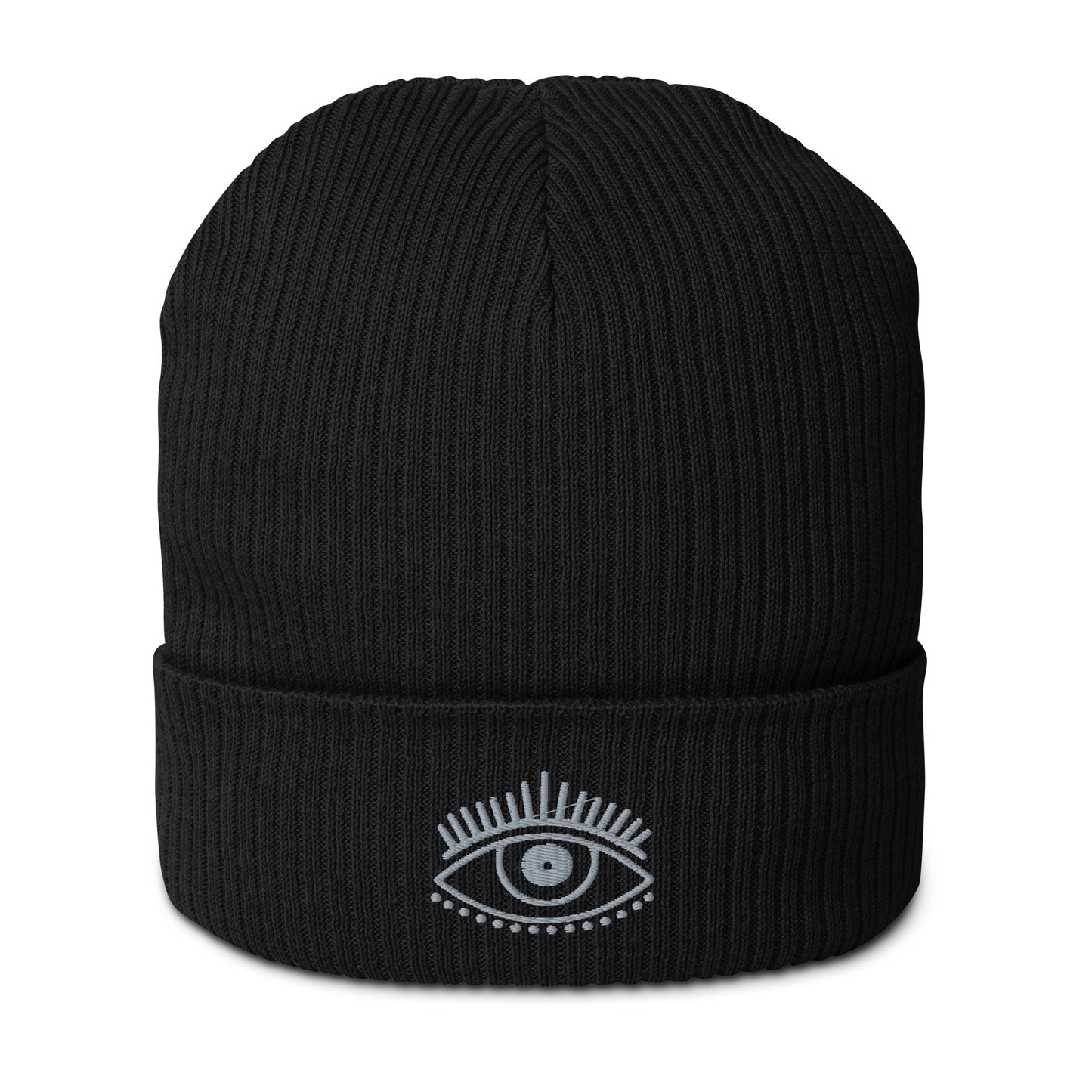 Organic ribbed beanie