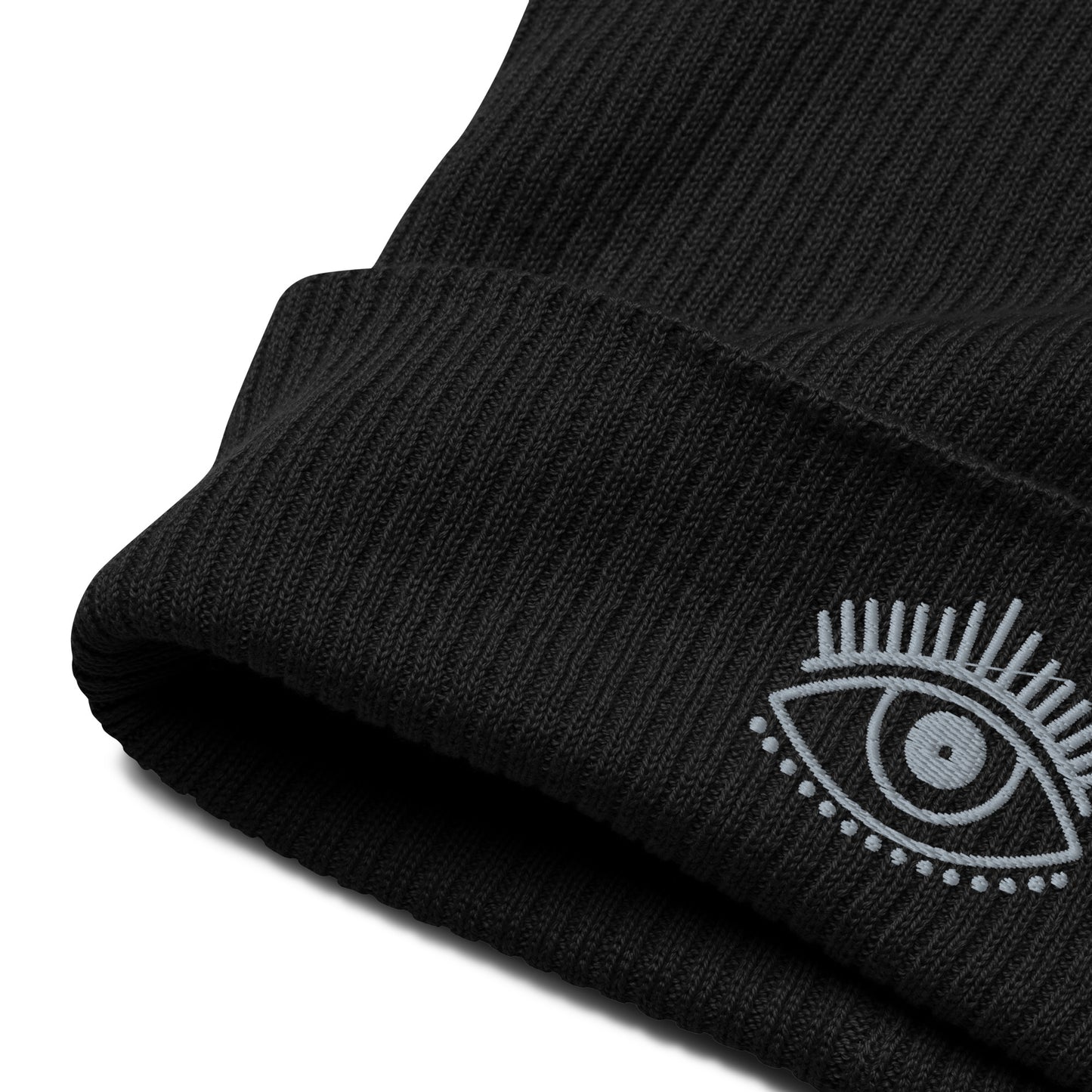 Organic ribbed beanie